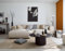 Lisa Design Aumance – Ecksofa Links 4-Sitzer – aus Cord Beige