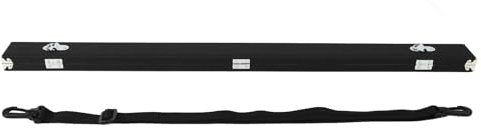 Cellobogenetui, Bogentasche, Doppelbogenetui für Violine/Viola/Cello mit Verstellbarem Riemen