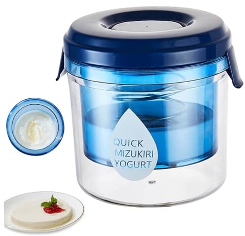 Yogurt Makers Greek Yogurt Maker with Fine Mesh Press Type Reusable Washable Yogurt Strainer Soybean Milk Cheese Yogurt Filter for Home Kitchen