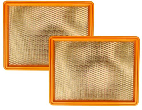 vhbw Set de 2x filtro de aspiradora compatible con Kärcher NT 551 Eco, NT 551 Eco M, NT 501 aspiradora - Filtro principal, filtro de pliegue plano