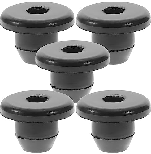 ULTECHNOVO Lot De 5 De Remplissage D'huile pour Cric De Bouteille/Cric De Sol De 8 Mm De Prise Horizontaux Bouchon De Remplissage D'huile De Réservoir en Caoutchouc Tige De