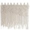 Boho Curtains Leaf Pattern Beaded Macrame Curtains Macrame Curtains Bohemian Decor 43x31.5in Bohemian Curtains Cotton Hanging Decorative Boho Curtain for Window Door Wall