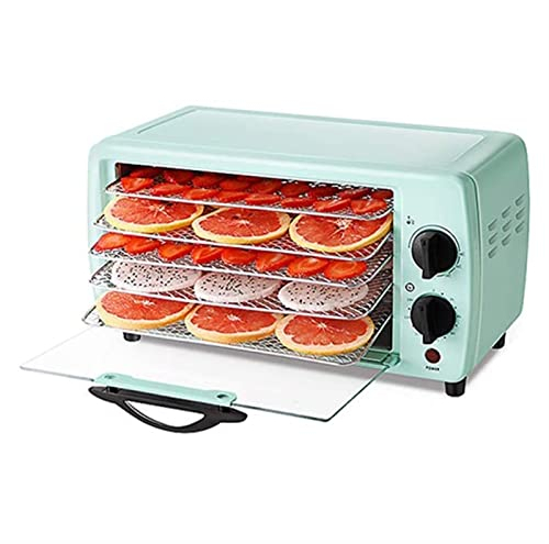 Disidratatore alimentare multifunzione a 5 strati, per essiccatore di alimenti a scatti 300w, 48°C~78°CTemperatura regolabile per snack sani e naturali
