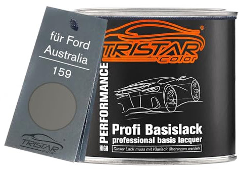 TRISTARcolor Vernice per auto Barattolo pronto all’uso per Ford Australia 159 Bumper Prism Metallic Vernice di base 0,5L