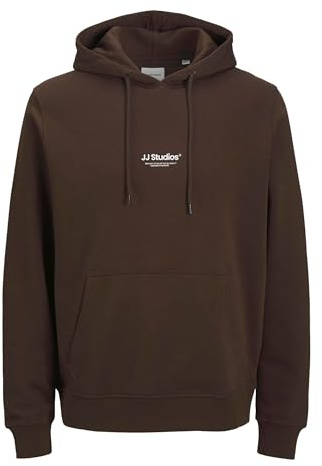 JACK & JONES Male Kapuzenpullover Plus Size Gedruckt Kapuzenpullover