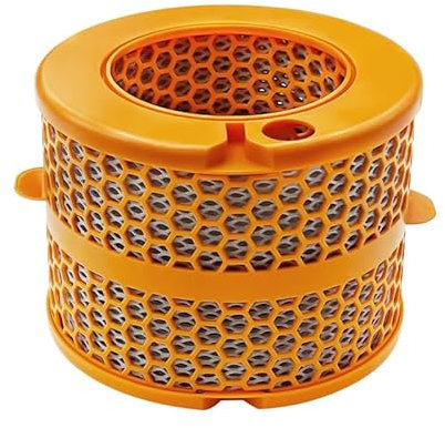 Purificador de aire Filtro de fibra de carbono de repuesto para Dysón PH04 PH03 PH02 PH01, filtro de repuesto para purificador de aire Dysón (naranja, 1 unidad)