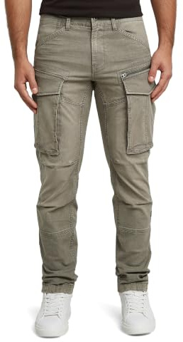 G-STAR Hombres Rovic Zip 3D Regular Tapered Pants, Marrón (Vintage Dust Turf D02190-e172-h515), 29W / 30L
