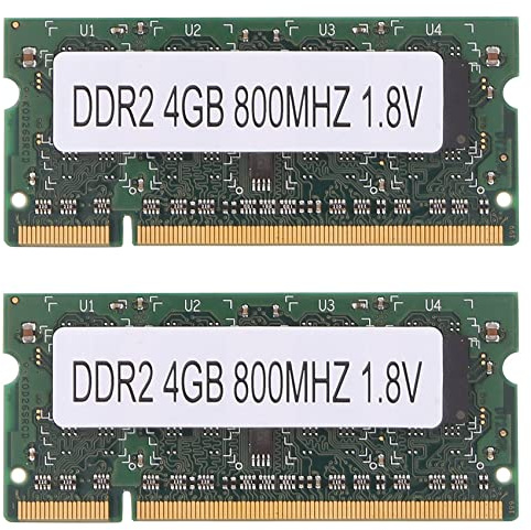 Sxmrmnx 2X DDR2 4GB 800Mhz Laptop Ram PC2 6400 2RX8 200 Pins SODIMM for AMD Laptop Memory