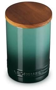Le Creuset Salzkeller und Aufbewahrungsbehälter aus Steingut, 750 ml, Artichaut