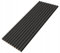 EmsCraft24 Akustikpaneele 1,228m² - 275cm x 46cm x 1.8cm - | Akustikpaneel | Lamellenverkleidung | Wandverkleidung | Akustikfilz | Wandpaneele auf filz (030 - Anthrazit)