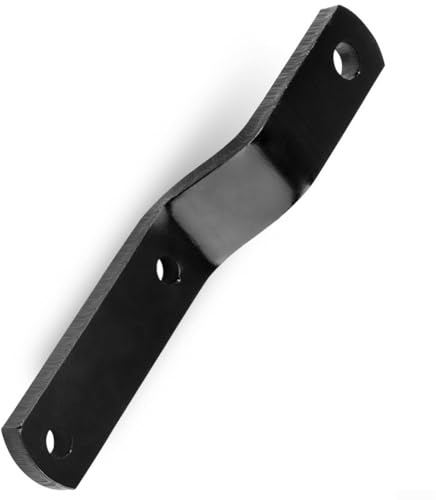 23475 Support de tracteur pour tondeuse à gazon, construction en acier, pièce de rechange pour équipement de jardin, installation facile, noir