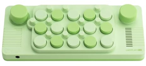 Ounfhtrttk Easyplay 1 Plus Mini Music Keyboard Electronic Piano MIDI Type-C Bluetooth Dual-Mode Output Pocket Design Green