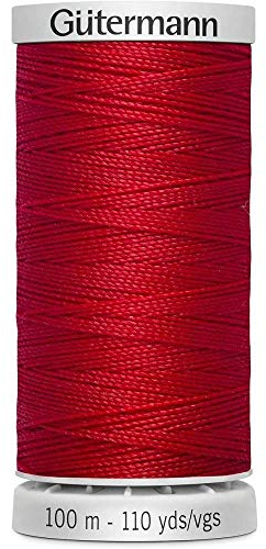 Unbekannt Gutermann Extrastarkes Garn, 100 m x 1 Rolle, karmesinrot, OSFA 724033-156, purpurrot, One Size