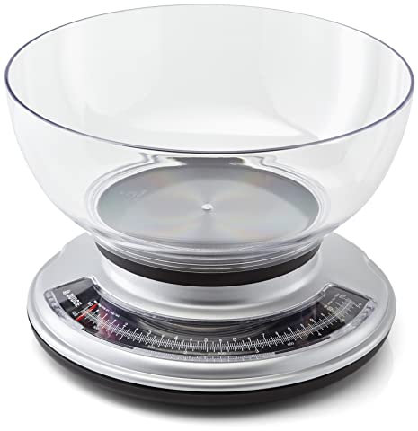 Judge Chrome Bowl Scale, 5.0kg, White