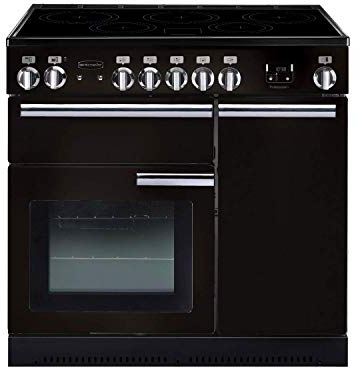 Rangemaster Professional Plus 90cm Electric Range Cooker - Black