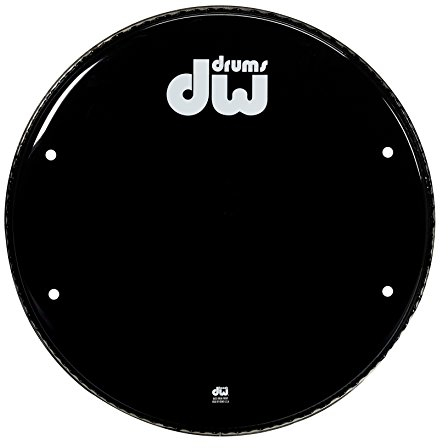 Drum Workshop Bassdrum Fell Ebony 28 DRDHGB28K
