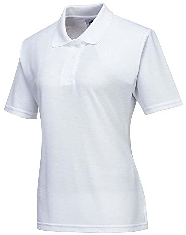 Portwest B209 Naples Women's Polo Shirt Short Sleeve Button Placket Opening