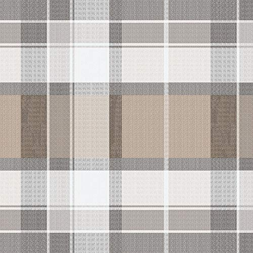 Mank Tischdecken aus Airlaid, Mitteldecken 80 x 80 cm, Einmal Tischdecke für Gastronomie 20 Stück Marc (Braun-Schwarz)