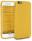 MyGadget Cover per iPhone 6 | 6s - Custodia Protettiva in Silicone Morbido – Case TPU Flessibile - Protezione Antiurto & Antigraffio - Giallo