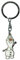 ABYstyle - Disney - La Reine des Neiges 2 Le Royaume-Uni - Porte-clés - Olaf, blanc, h 4,5 cm x l 2,5 cm