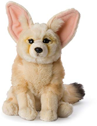 WWF Plüsch WWF00741, WWF Plüschtier Wüstenfuchs (25cm), realistisch gestaltetes Plüschtier, Super weiches, lebensecht gestaltetes Plüschtier zum Knuddeln und Liebhaben, Handwäsche möglich