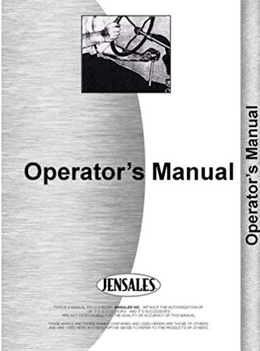 DITCH WITCH 3500 TRENCHER OPERATORS MANUAL - NEW, 124 Pages