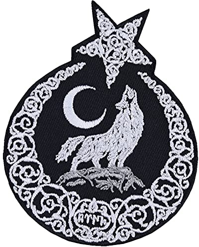 Türkei Aufnäher Türkisches Wappen Aufbügler Atatürk Wolf Patch zum annähen/aufbügeln | Bügelbilder osmanischer Sticker Türkei-Fan Applikation für alle Stoffe | 80x100mm