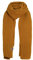 KNIT FACTORY - Jamie Schal - gewalkter Wolle Strickschal - 2m lange Winterschal für Damen und Herren - Ocker - 200x45 cm