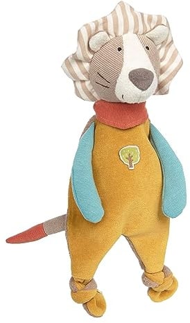 sigikid 39528 Schnuffeltuch, Gelb/Beige/Blau, Baby