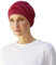 Christine Headwear Shakti Turban Damen Rot | Chemo Kopfbedeckung Damen | Kopftuch für Damen Mit Haarausfall | Chemo Mütze Damen Auf 95% Viskose Bambus 5% Elasthan