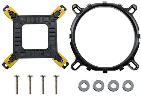 ZZHXSM CPU Cooler Fan Holder PC Desktop CPU Heatsink Mounting Bracket Base Backplate Kit for LGA775