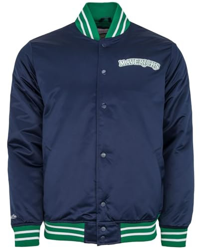 Mitchell & Ness Heavyweight Satin Jacket - Dallas Mavericks, XXL