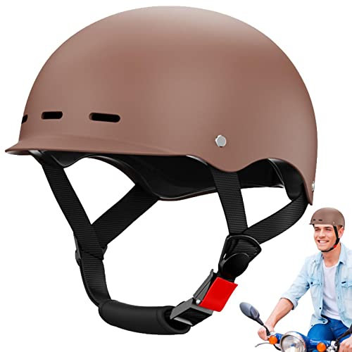 Sakamura vélo pour adultes – Demi-casques vélo pour homme et femme, vélo pour les trajets et le cyclisme, le patinage