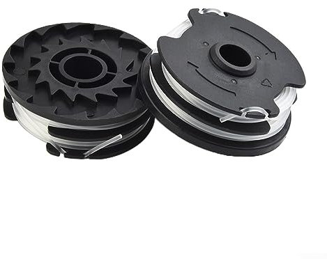 Emiif Lot de 2 bobines de fil et bobine pour débroussailleuse pour Greenworks G40LT, G40LT30 (2101507), 2101602, 21107