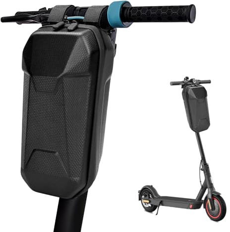NIKYJM E Scooter Tasche 3L Großer Kapazität Rollertasche Front Tube Bag Scooter Lenkertasche Wasserfest Vordertasche für Elektroroller Schlüsseln und Kleine Gegenstände