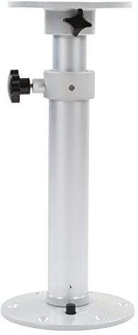 Keenso Verstellbares Tischbein von 460 Bis 700 Mm, Hochfeste Aluminiumlegierung, Abnehmbar, 360° Drehbar, für Wohnmobil, Wohnmobil, Wohnwagen, Boot, Yacht, Zuhause