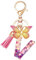 Vorysum Porte-clés rose avec initiale lettre porte-clés papillon porte-clés fille initiale cadeau gland or -porte clef femme