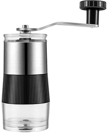 Macinacaffè manuale – Macinacaffè manuale, macinacaffè manuale portatile | Macinacaffè a mano, macinacaffè a manovella, per casa, ristoranti all'aperto, campeggio, 10,5 x 5 x 5 cm