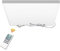 byecold Ceiling Infrared Heater with Remote Control, Built-in Thermostat Far Infrared Panel Energy Efficient, Overheat Protection, Waterproof Silent Heater Panel for Room - 400W