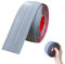 KiKiHong Floor Transition Strip,2M,Self Adhesive Threshold Strip,Floor Divider Strip Transition Strip Flooring for Connecting Floor Gaps,Carpet (5cm,Grey Wood Grain)