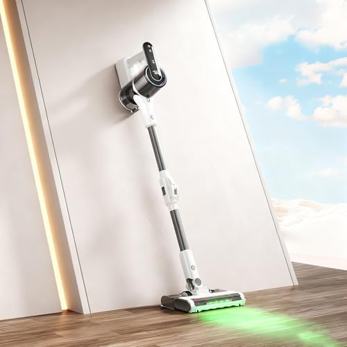 Xintianwang Sixpad Cordless Vacuum Cleaner - Completely upgraded Sixpad S90 Cordless Vacuum Cleaner, 15000pa Powerful Suction, Green Dust Reveal Light, Vacuum & Mop 2-in-1, Anti-Tangle Roller (B)