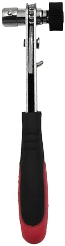 Portable Double Head Ratcheting Wrench with Ergonomic Handle 1 / 4Inch Socket Driver for Comfortable Grip Efficient Work Portable Socket Wrench