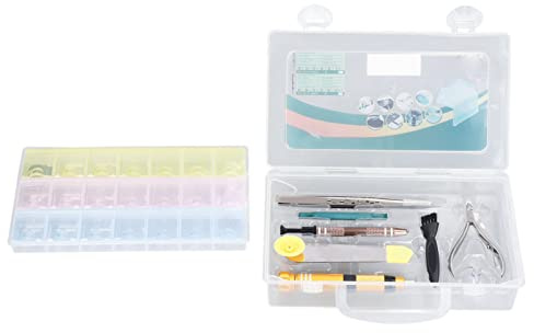 Multifunctional Electronics Screwdriver Tool Set, Precision Repair Kit with Storage Box, for iPhone Laptop PC Gaming Console, Premium Steel Bits with Organized