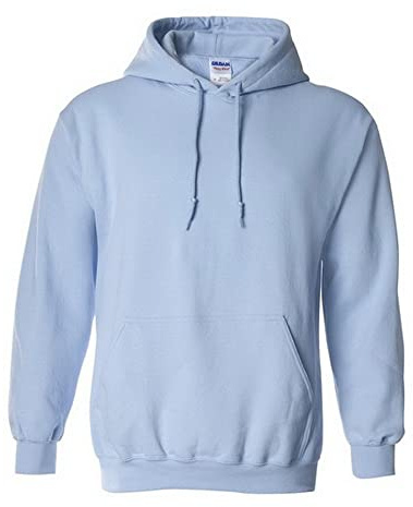 Gildan Men's 18500 Sweatshirt, Opaque, Azure, M
