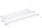 kit universel d'entrée d'air mortaise - 250 x 12 - blanc - nicoll 1eahf