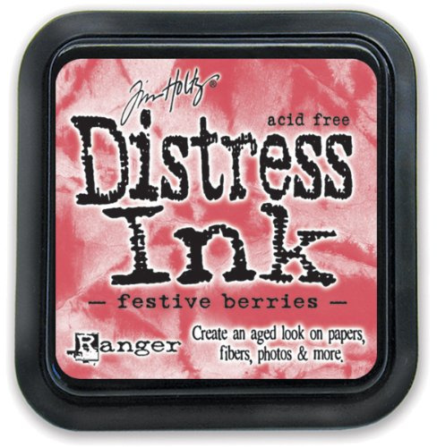 Tim Holtz Distress Ink Pad-Festive Berries by Ranger