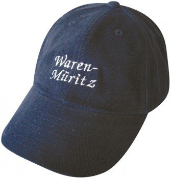 Fan-O-Menal Cap - Schirmmütze mit Weiss Bestickt - Waren - Müritz - 68869 schwarz - Baumwollcap Cappy Baseballcap Hut