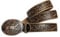 Trachtengürtel Trachten Gürtel für Lederhose Ledergürtel braun Leder geprägt Schnalle echt versilbert Herren Damen Handarbeit Austria Herrengürtel Damengürtel Jagd Hirsch, Größe/Länge:90