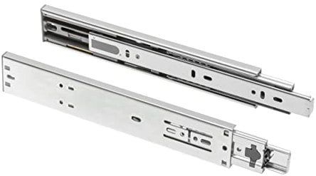 Soft close, self close drawer runners slides, full extension, H45 450mm (1 Pair)
