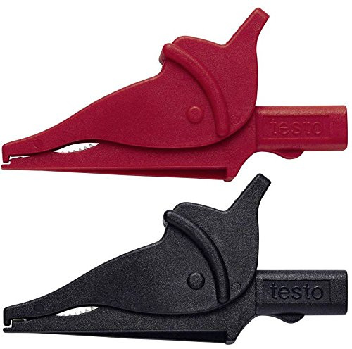 Testo 0590 0008 Safety crocodile clips